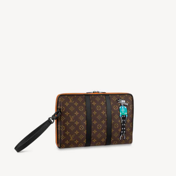 ルイヴィトン 21年春夏新作 キーポルポーチ偽物 M80130